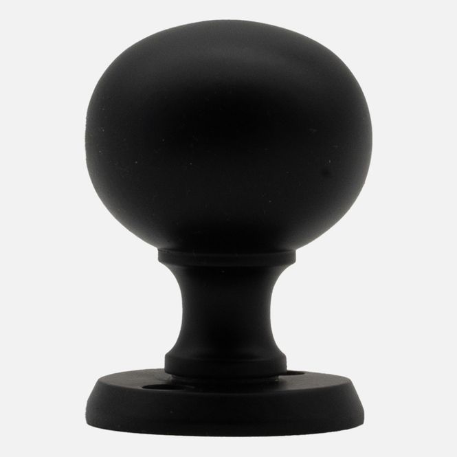 Hovedbilde Dørvrider Roar – matt sort messing